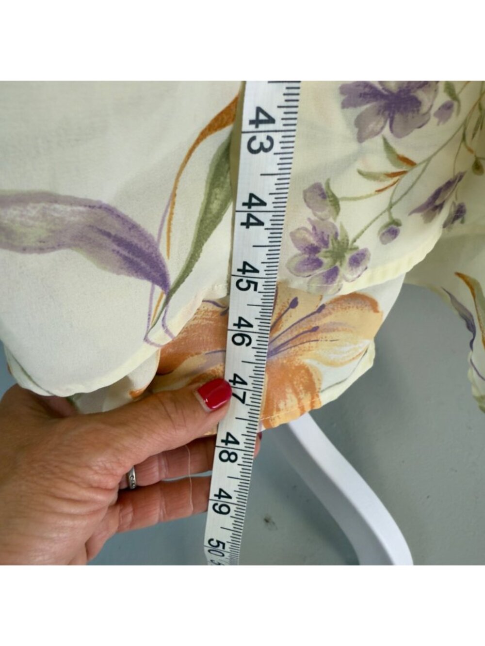Vtg T R Bentley Floral Maxi Sundress Size 6 Sleeveless Cottage Core Fairycore - Picture 10 of 15